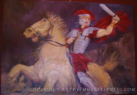 Battle – Art by Emmanuel Previ – Original Oil Paintings from Gozo Malta