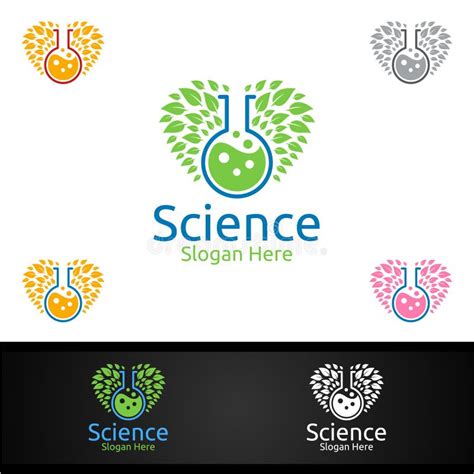 Love Science and Research Lab Logo for Microbiology, Biotechnology ...