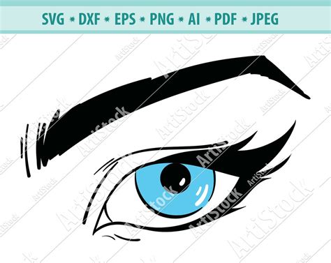 Eyelashes Svg Eyes Svg Beauty Svg Make Up Svg Eye Lashes Etsy