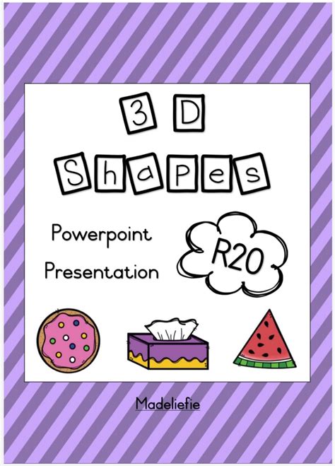 3D shapes (PowerPoint Presentation) • Teacha!