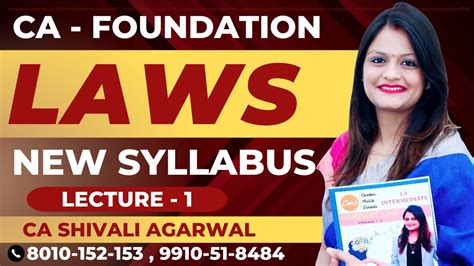 Ca Foundation Law Indian Contract Act I Ca Foundation Law Playlist