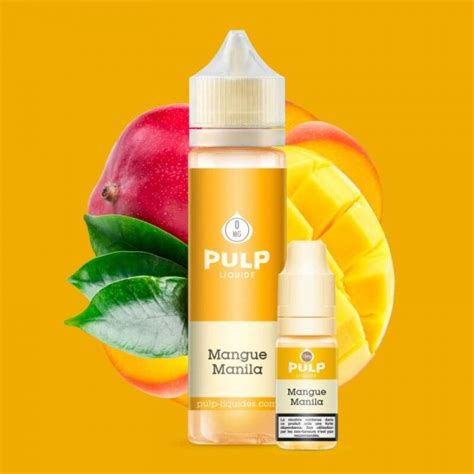 Pack E Liquide Mangue Manila 60ml Pulp