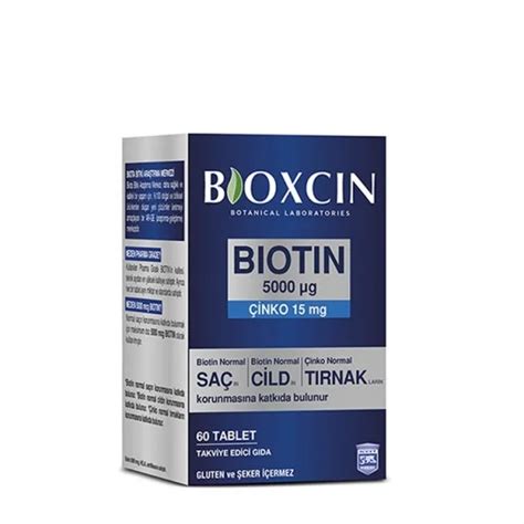 Bioxcin Biotin 60 Tablets - turkorganics