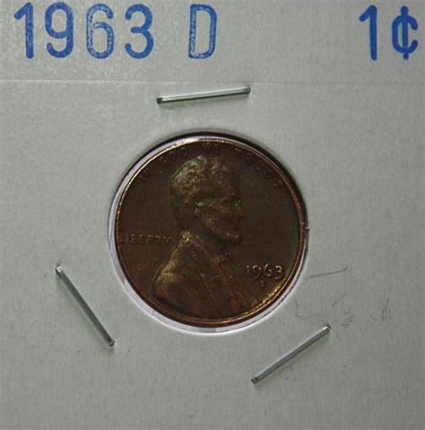 1963 D Lincoln Memorial Cent For Sale Buy Now Online Item 216413