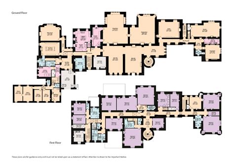 Ayton Castle Floor Plan for Residential Architecture