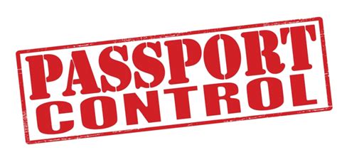 Passport Control Red Review Rectangular Vector Red Review Rectangular Png And Vector With