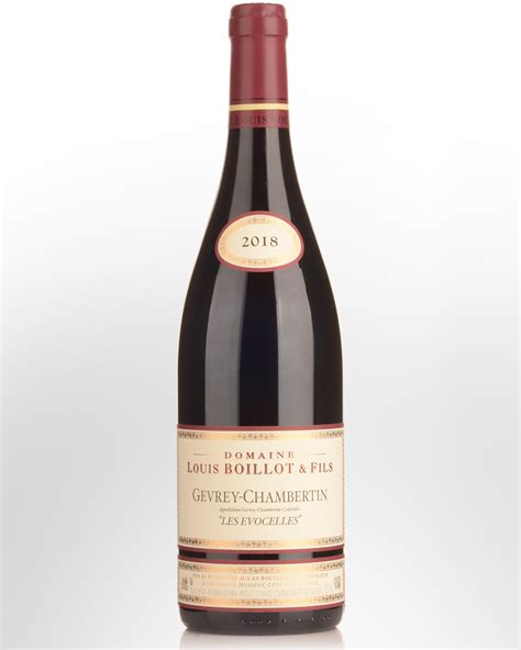 2018 Domaine Louis Boillot Gevrey Chambertin Les Evocelles Nicks Wine