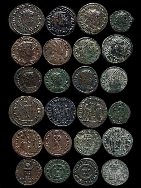 Imperio romano Lot of 12 Æ coins Antoniniani Folles Catawiki