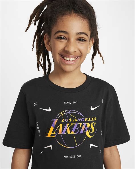 T Shirt Z Logo Dla Du Ych Dzieci Ch Opc W Nike Nba Los Angeles Lakers