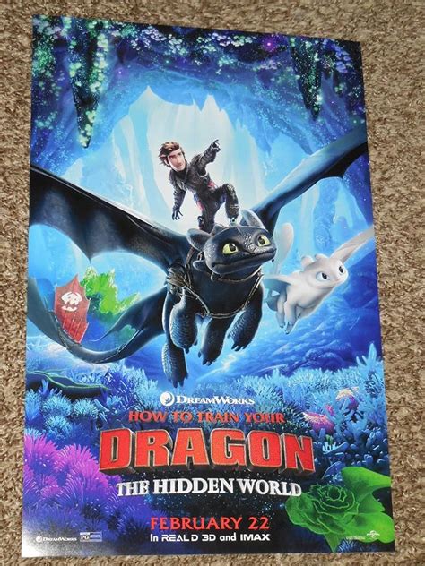 How To Train Your Dragon 3 Poster