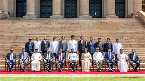 Sri Lanka S New Cabinet Sworn In Harini Amarasuriya Named Prime