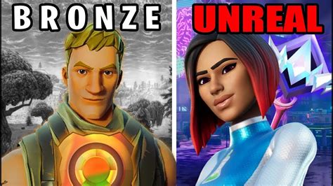 Fortnight Trying To Go From Bronze Rank To Unreal YouTube