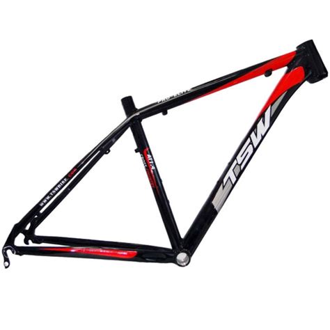 Quadro Tsw Pro Elite Preto Alum Nio Mtb Tamanho R