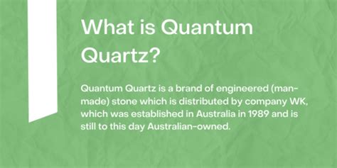 What Is Quantum Quartz Glossary Mint Kitchen Group