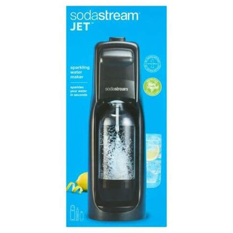 SodaStream Jet Sparkling Water Maker - Black - 1012111616 - WestOz Tools