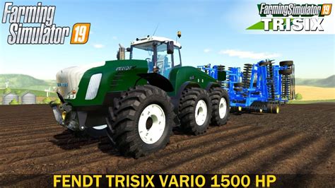 Tractor Fendt Vario Trisix V2 0 For Fs19 Farming Simulator 19