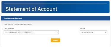 How To Generate A SoA From BDO Online Banking