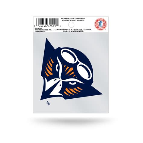 University Of Tennessee Martin Skyhawks Logo Static Cling At Sticker