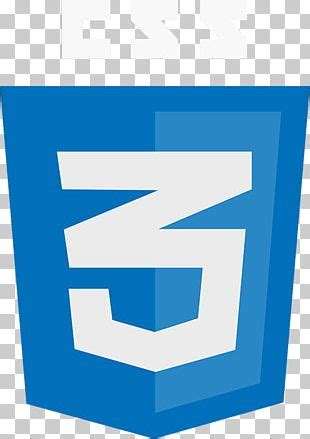 Css Cascading Style Sheets Logo Html Png Clipart Angle Area Blue