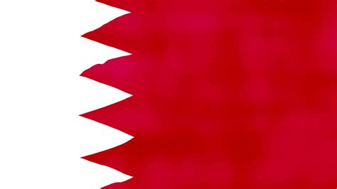 Bahrain flag waving cloth Perfect Looping, Full screen animation 4K