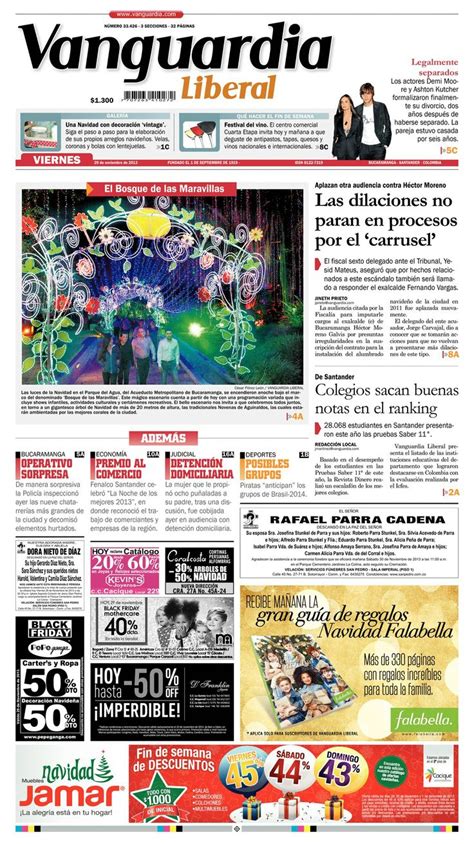 Esta Es La Portada De Nuestra Edici N Impresa Este Viernes De Noviembre