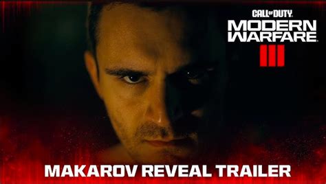 Call Of Duty Modern Warfare III Reveals Vladimir Makarov In New Trailer ...