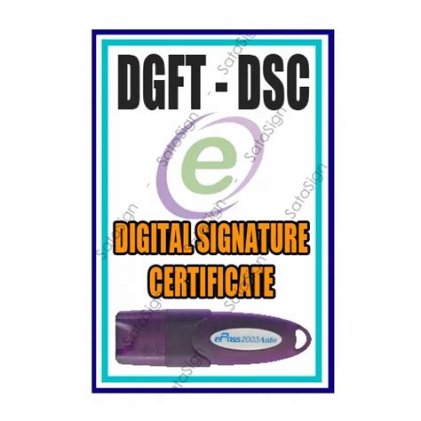 Dgft Digital Signature Certificates Services At Best Price In Bhubaneswar