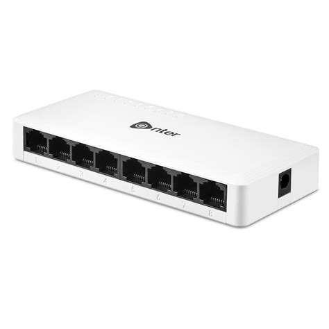 Full Giga 8 Ports Fast Ethernet Switch E S8g Enter Multimedia