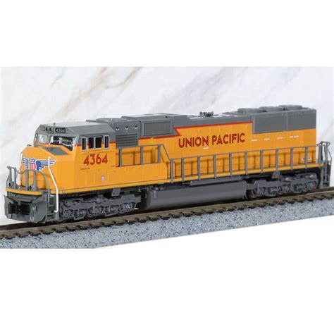 Kato 1767615 Sd70m W Flat Radiator Union Pacific 4364 Locomotive N