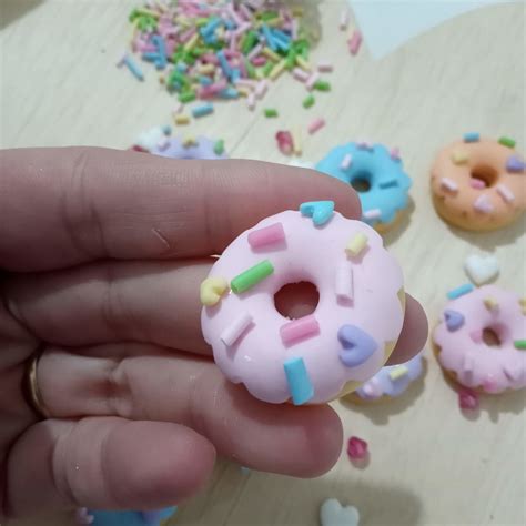 Aplique Doces Rosquinha De Biscuit Lembrancinhas Ou La Os Elo