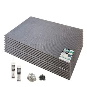 Everbilt Shower Wall Surround Waterproofing Kit (106.6 sq. ft.) 45092 ...