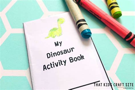 Dinosaur Mini Book Printable