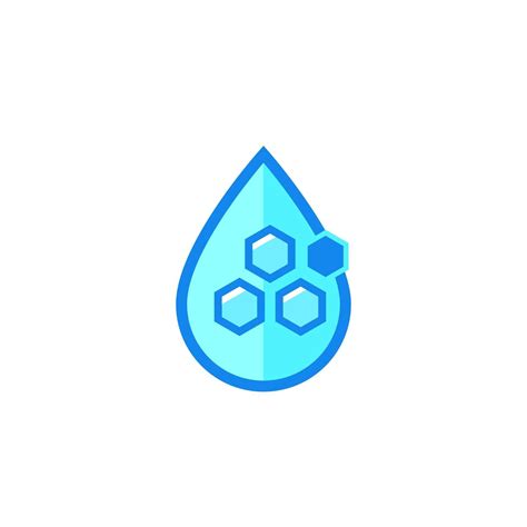 Drop With Nanoparticles Vector Icon 2204603 Vector Art At Vecteezy