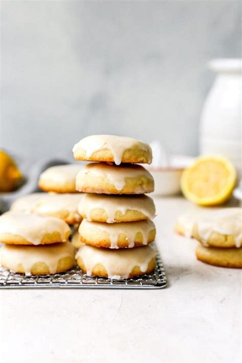 Glazed Lemon Cookies Two Peas Their Pod