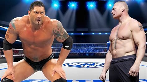 Full Match Brock Lesnar Vs Batista Iron Man Match Wwe Mar