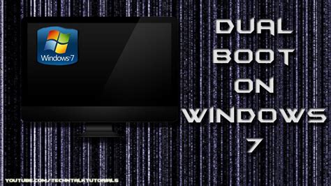 How To Dual Boot With Windows 7 Youtube