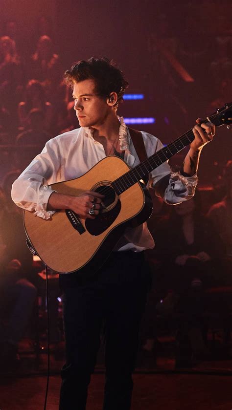 Harry Styles Guitar And One Direction Image Harry Styles With