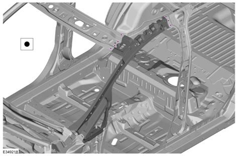 Ford Ecosport Removal And Installation A Pillar Upper Reinforcement