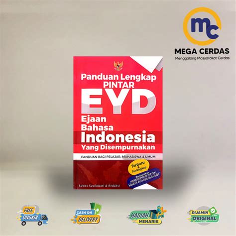 Jual PANDUAN LENGKAP PINTAR EYD EJAAN BAHASA INDONESIA YANG