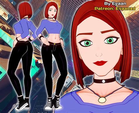 Mary Jane Watson Spiderman The New Animated Series For Koikatsu