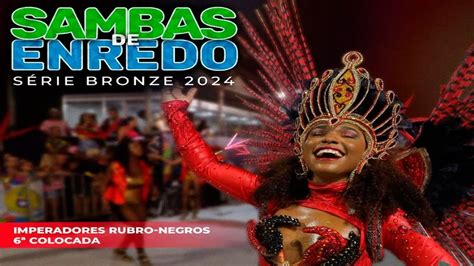 CD Sambas de Enredo 2024 Série Bronze Rio de Janeiro Oficial Intendente