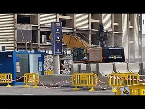 Obras En El Camp Nou A 19 De Junio Demoliciones En El Gol Norte