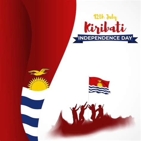 Premium Vector Vector Illustration For Kiribati Independence Day Banner