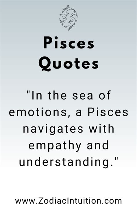 Top 5 Pisces Quotes And Inspiration Zodiac Signs