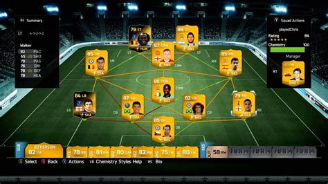 Fifa 14 UT BPL Squad Builder YouTube