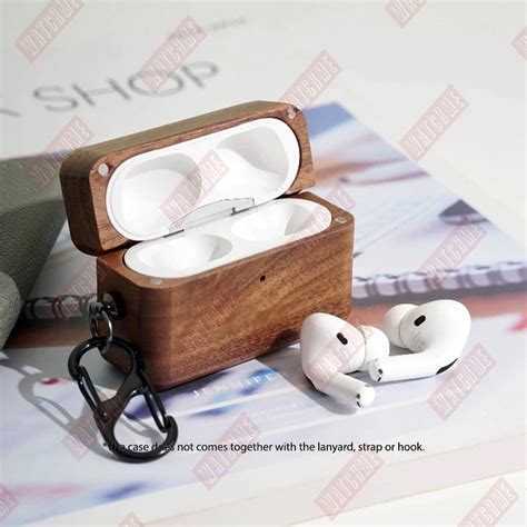 Apple Airpod Case Solid Wood Series Handicraft Full Cover Protect Wooden Casing For Airpod Pro