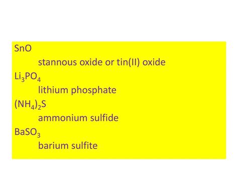 How To Name Chemical Compounds Ppt Download