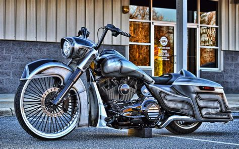 Harley Davidson Motor Bike Super Bike Motor Cycle Road King Bike Hd Wallpaper Peakpx