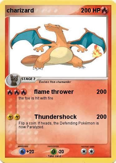 Pokémon Charizard 9469 9469 Flame Thrower My Pokemon Card