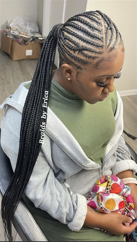 Latest braided cornrows hairstyle – Artofit